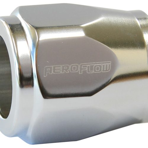 HEX HOSE FINISHER 54MM ID SILVER 2-3/16″ ID CLAMP