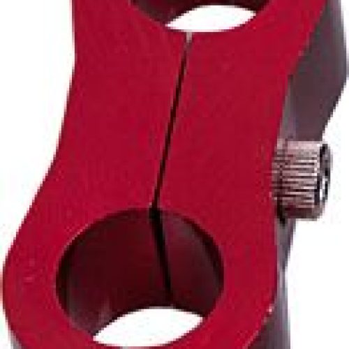 BILLET DUAL HOSE SEPARATOR    RED 13.5MM ID OR 17/32″ ID