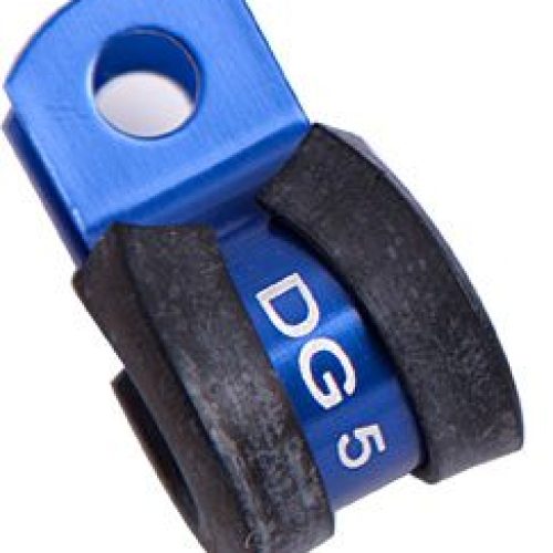 CUSHIONED P CLAMPS -20AN 5PK  BLUE 31.8MM OR 1-41/64″ ID