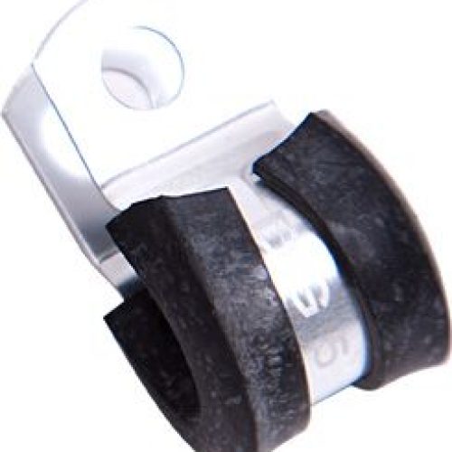 CUSHIONED P CLAMPS -20AN 5PK  SILVER 31.8MM OR 1-41/64″ ID