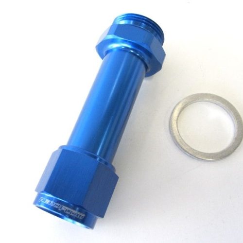 -8AN FEMALE TO HOLLEY 4150    BLUE SWIVEL NUT (PAIR)