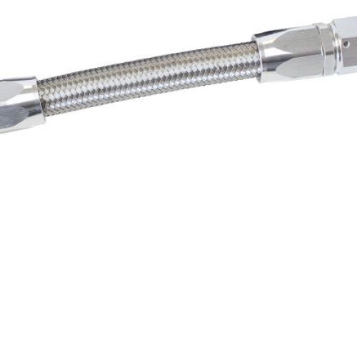 HOLLEY DUAL INLET RAIL -8AN   SILVER SUIT 2X METERIN BLOCKS