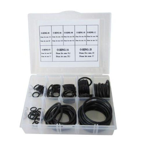 EPR O-RINGS -3 to -20AN PK    10 OF EACH IN PLASTIC CASE