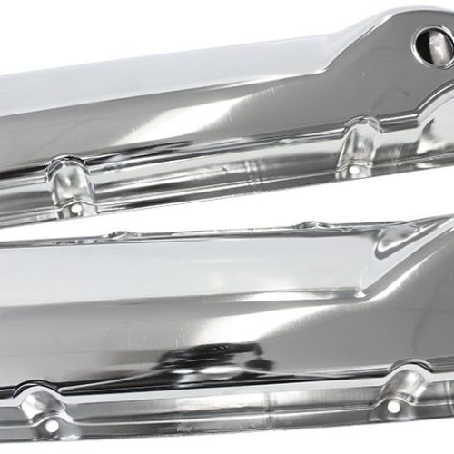 302 351C FORD STEEL VALVE     COVERS CHROME NO LOGO