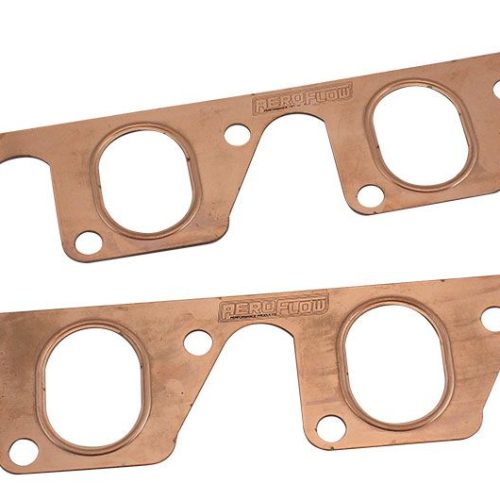 FORD CLEVELAND EXHAUST GASKETSCOPPER EMBOSSED 351C PAIR 2V