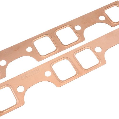 HOLDEN 253 308 EXHAUST GASKETSCOPPER EMBOSSED PAIR EARLY V8