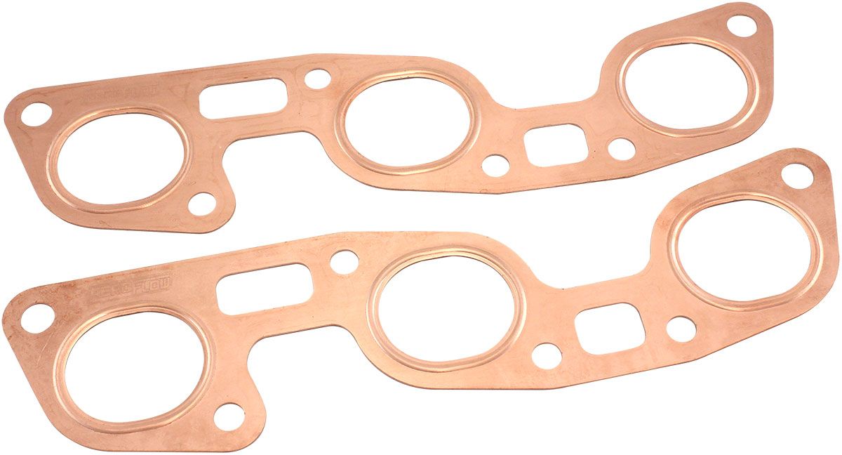NISSAN RB26 EXHAUST GASKET COPPER EMBOSSED SKYLINE 2 PIEC