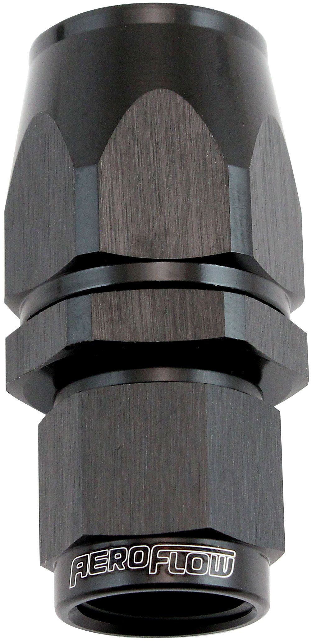 STEPPED STRAIGHT END -8 HOSE TO -6AN EXPANDER HOSE END BLAC