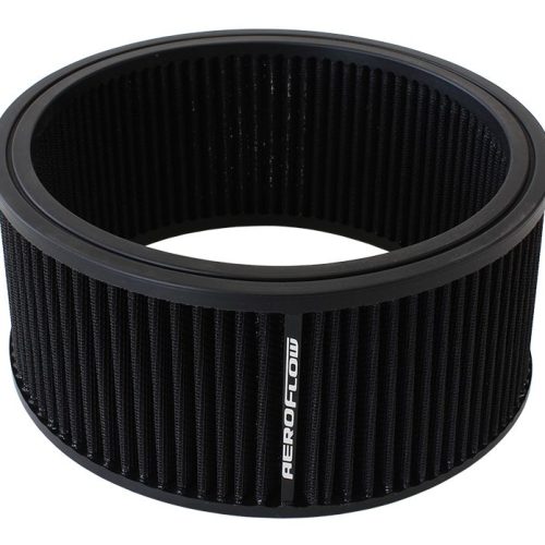 ROUND AIR FILTER 9″ X 4″      WASHABLE COTTON ELEMENT