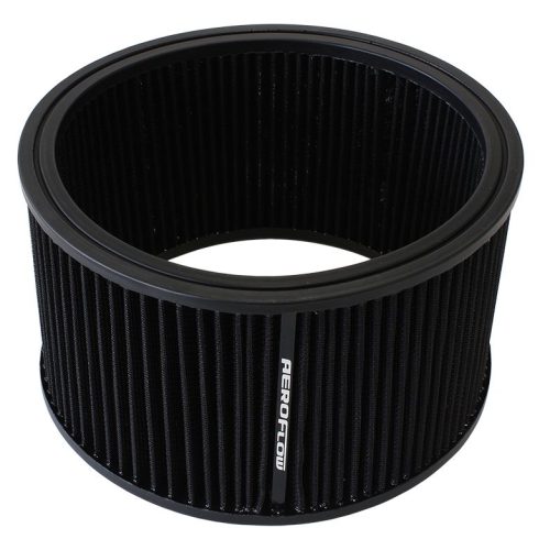 ROUND AIR FILTER 9″ X 5″      WASHABLE COTTON ELEMENT