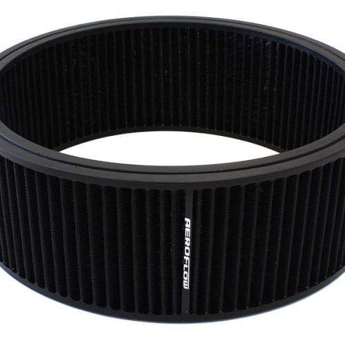 ROUND AIR FILTER 14″ X 5″     WASHABLE COTTON ELEMENT