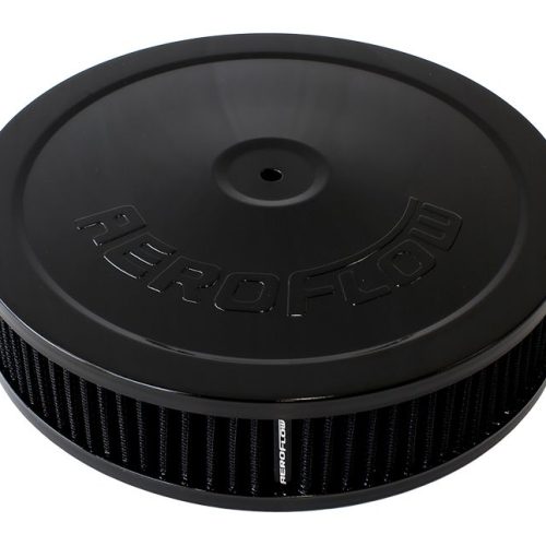 9″ X 2″  AIR CLEANER  ASSEMBLY5-1/8″ NECK, BLACK, COTTON