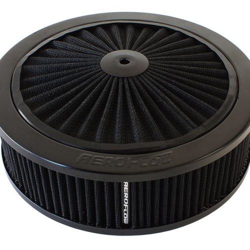 9″ X 2-3/4″ FULL FLOW  ASSEMBL5-1/8″ NECK, BLACK, COTTON