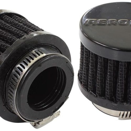 1″ UNIV CLAMP ON FILTER       2″ O.D,1-1/2″ H, BLACK TOP