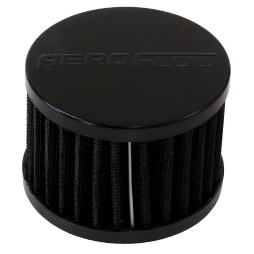 1-1/2″ UNIV CLAMP ON FILTER 3″ O.D,2-1/2″ H, BLACK TOP