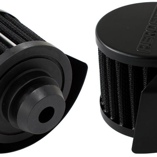 1-1/4″ PUSH IN BREATHER WITH  SHIELD 3″O.D 2-1/2″H BLACK TOP