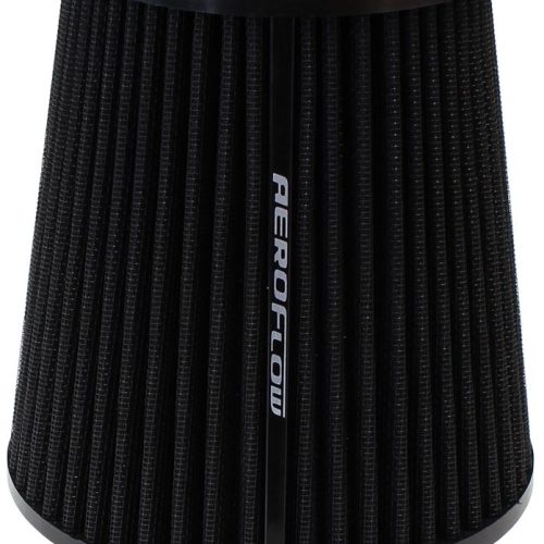 3 CLAMP-ON TAPERED FILTER     4.6-6 O.D, 6.1 HIGH BLACK COTT