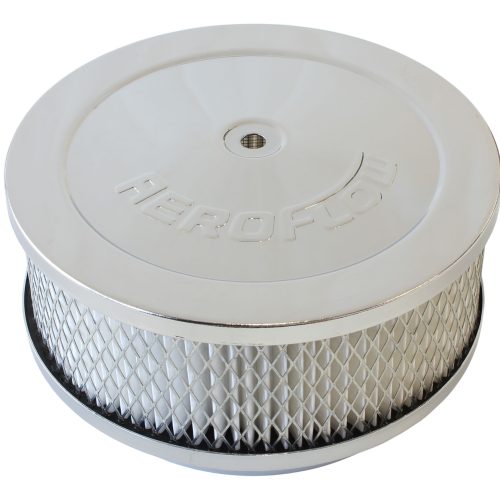 6-3/8 X 2-1/2  AIR CLEAN  ASSY5-1/8″ NECK, CHROME, PAPER