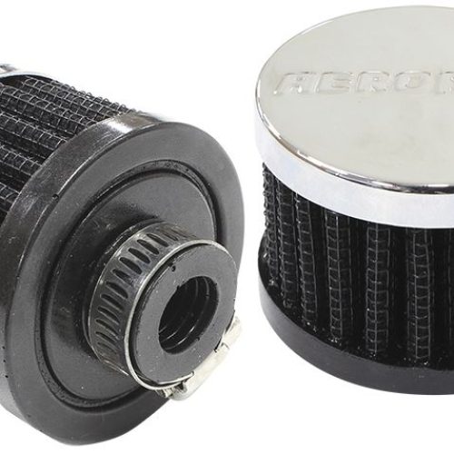 1/2″ UNIV CLAMP ON FILTER     2″ O.D,1-1/2″ H,CHROME TOP