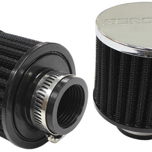 1-1/4″ UNIV CLAMP ON FILTER   3″ O.D,2-1/2″ H,CHROME TOP