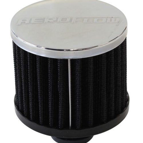 1-3/8″ UNIV CLAMP ON FILTER   3″ O.D,2-1/2″ H,CHROME TOP