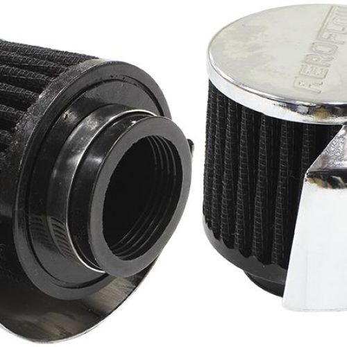 1-1/2″ BREATHER FILTER WITH   WITH 3″ O.D,2-1/2″H,CHROME TOP