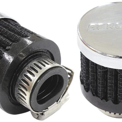 9/16″ UNIV CLAMP ON FILTER    1-3/8″ O.D,1-1/8″ H,CHROME TOP