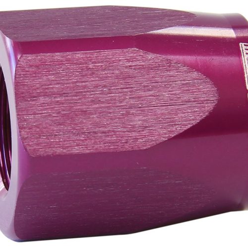 HOSE END SOCKET ALLOY -8AN    PURPLE SUIT BRAIDED HOSE