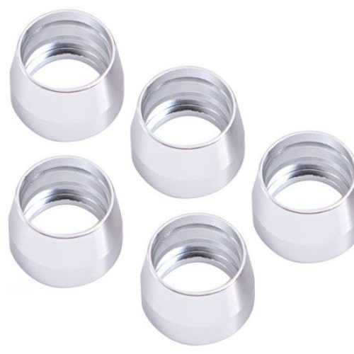 TEFLON ALLOY OLIVE INSERT -12 SUIT TEFLON HOSE END -12AN 5PK