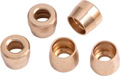 TEFLON BRASS OLIVE INSERT -12 SUIT TEFLON HOSE END -12AN 5PK
