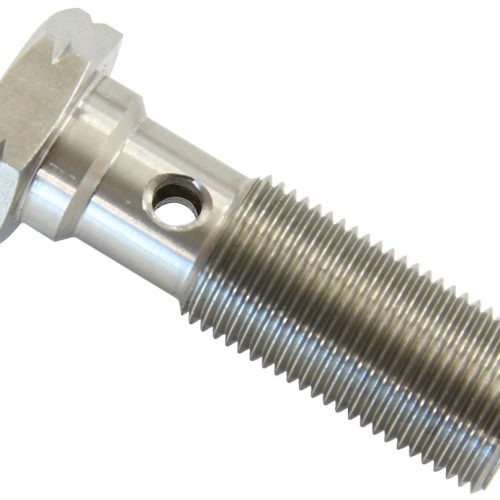 BANJO BOLT M10 x 1.0MM STAINLESS 25MM LONG