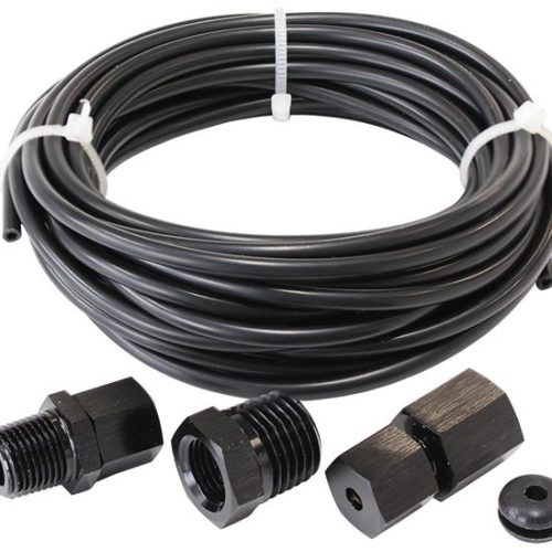 12-FT NYLON TUBING 1/8″ DIA INCLUDES FITTINGS