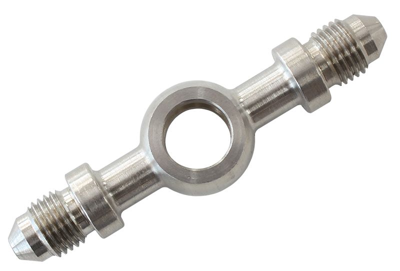 10MM (3/8) BANJO DOUBLE -3AN STAINLESS STEEL LONG VERSION