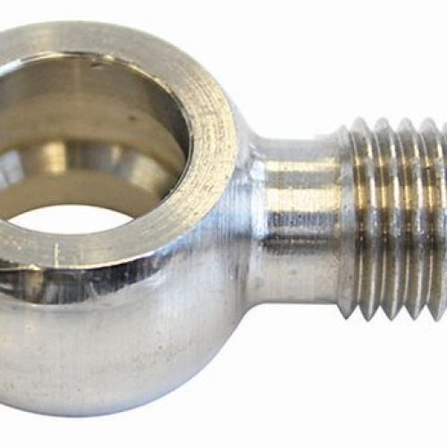 -4AN STRAIGHT MALE BANJO 7/16″STAINLESS STEEL