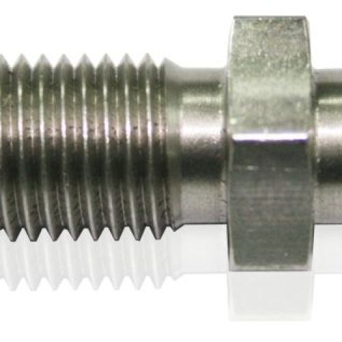 SSTEEL -3AN BULKHEAD STRAIGHT STAINLESS NUT SEPERATE