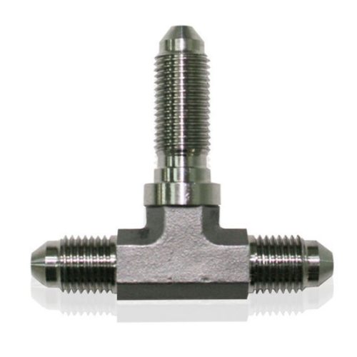 STAINLESS -4AN BULKHEAD TEE   STAINLESS NUT SEPERATE