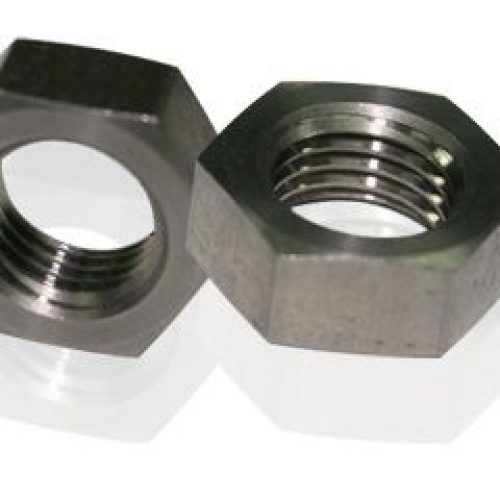 STAINLESS -4AN BULKHEAD NUT   STAINLESS STEEL
