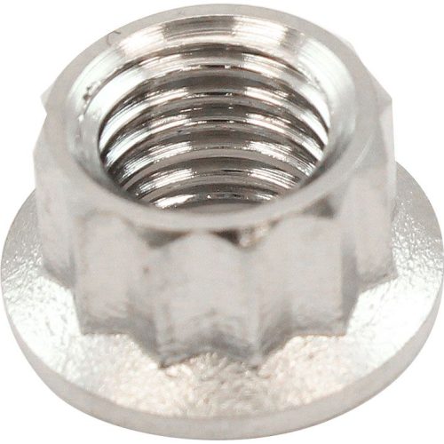 1/4″ UNF TITANIUM NUT         12 POINT SINGLE 1/4″-28