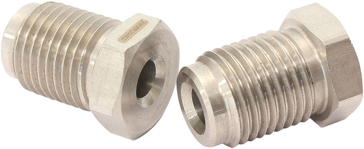 S/S INVERTED FLARE TUBE NUT 3/16" HARD LINE TO 1/2"-20
