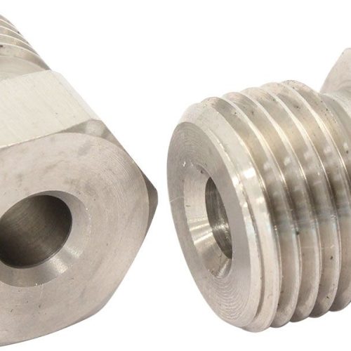 S/S INVERTED FLARE TUBE NUT   3/16″ HARD LINE TO 9/16″-20