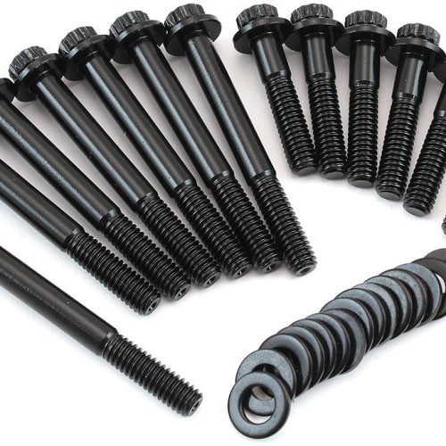 HOLDEN TIMING COVER WATER PUMPBOLT KIT 8740 308 253 V8 BLACK