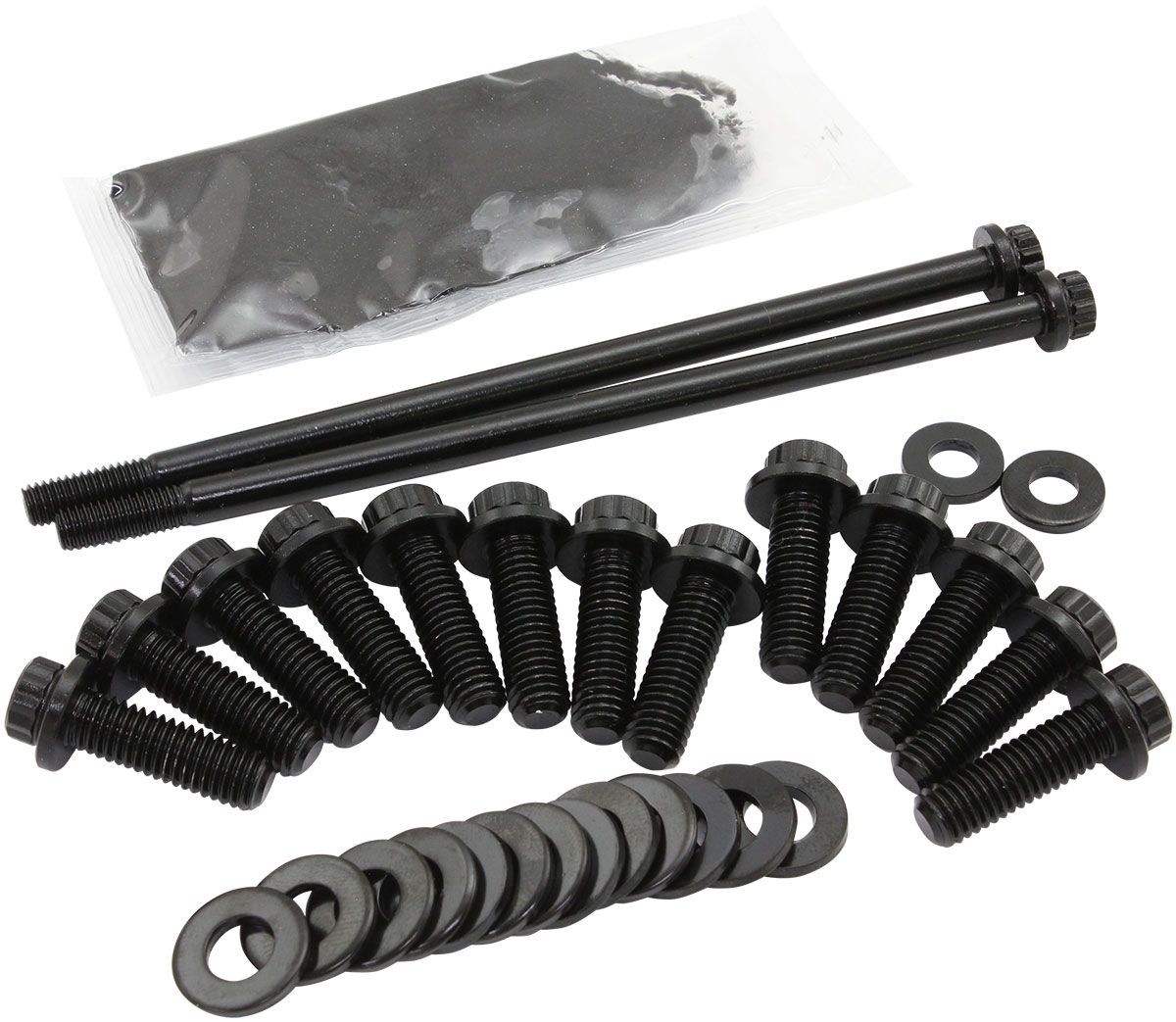 GM LS OIL PAN BOLT KIT 12 POINT BLACK LS1 LS2 LS3