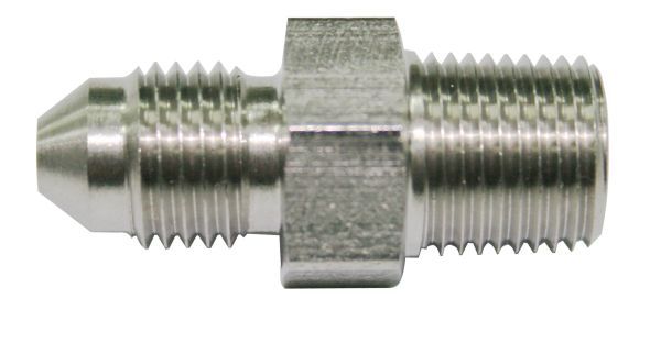 S/S Male -4 TO 1/4 NPT