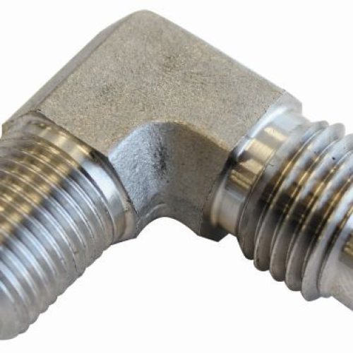 S/S 90 DEG 1/4″ NPT TO -3AN