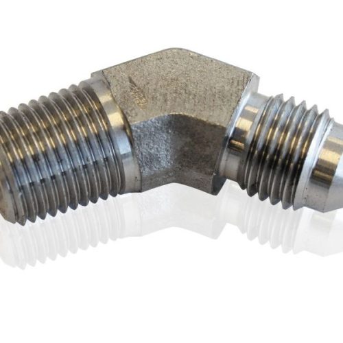 S/S 45 DEG 1/8″ NPT TO -4AN