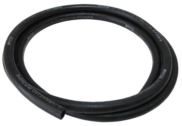 BLACK PUSH LOCK HOSE -6 (3/8")3M RUBBER 9.5mm ID 15.8mm OD