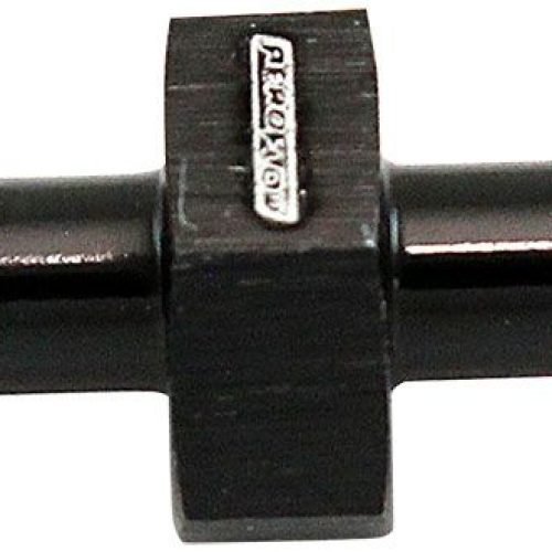 4mm PUSH LOCK BARB JOINER     BLACK 5/32″ MALE TO MALE BARB