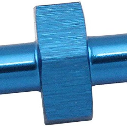 4mm PUSH LOCK BARB JOINER     BLUE 5/32″ MALE TO MALE BARB