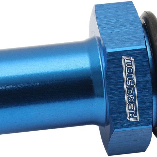 -10ORB TO 5/8″ PUSH ON BARB   BLUE STRAIGHT BARB