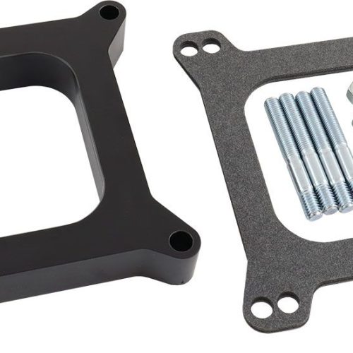 CARBURETTOR PHENOLIC 1″ OPEN  SPACER BLACK 4150 CARBY